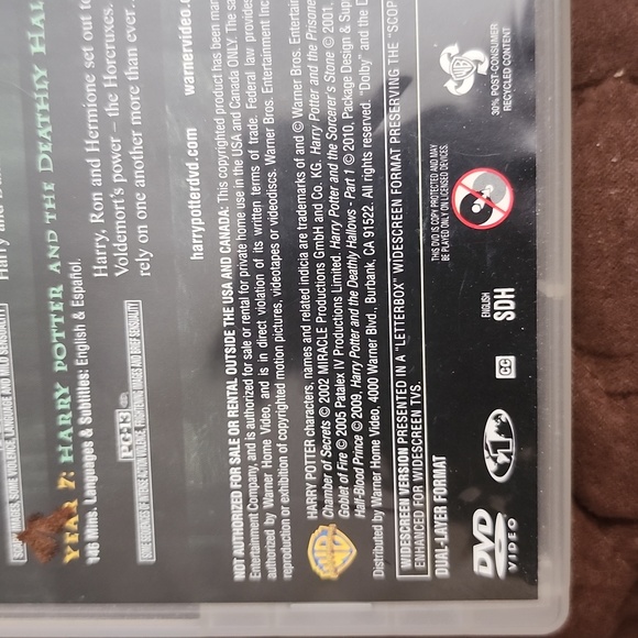 DVDs Harry Potter Years 1 - 7 Part 1 - Picture 3 of 3